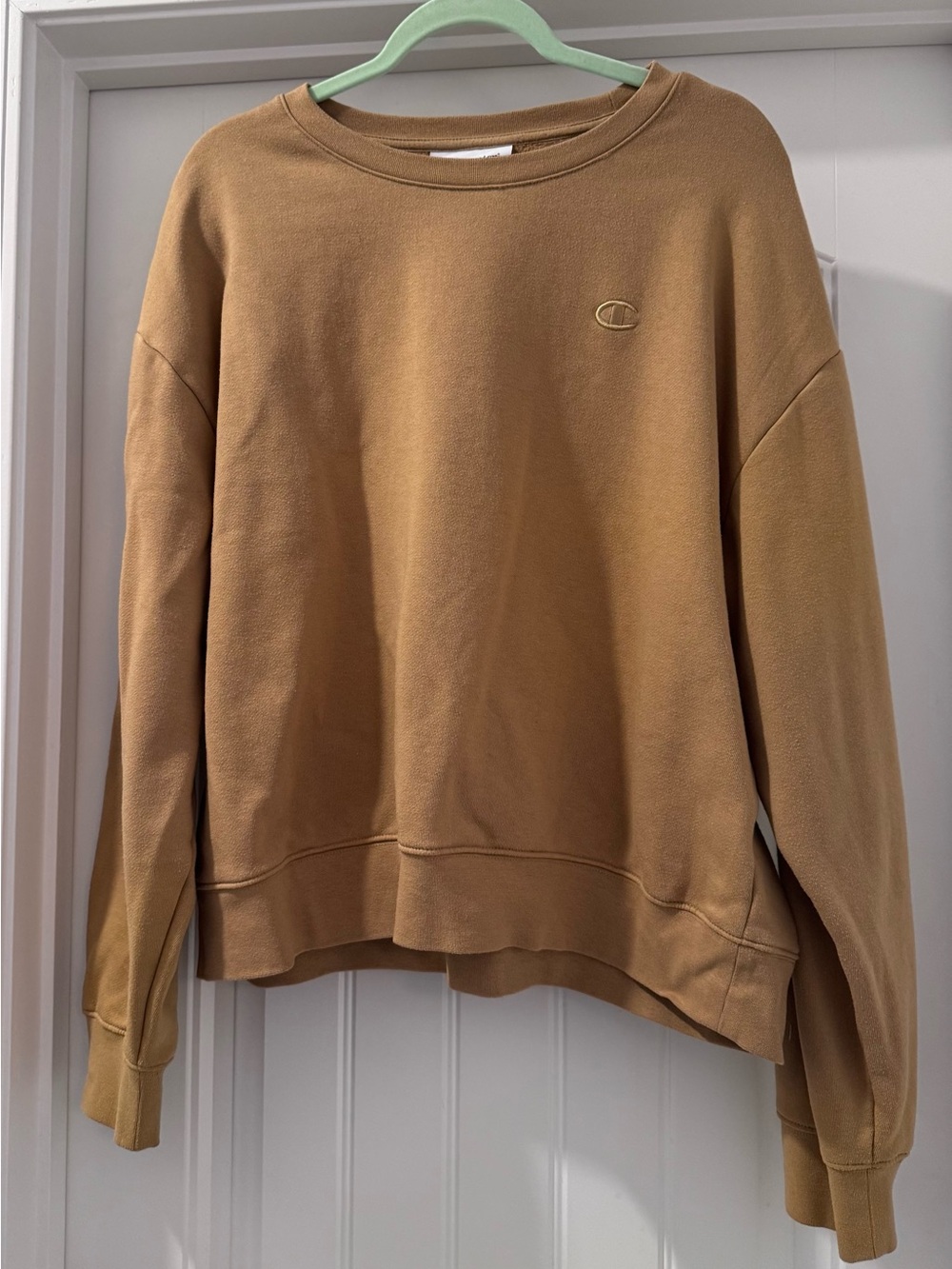 Champion Medium Weight Caramel Crewneck Sweatshirt